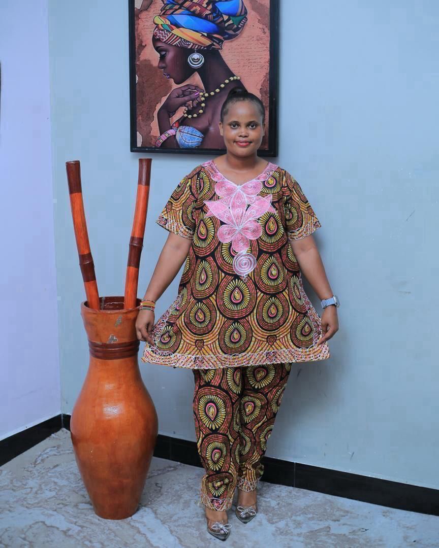A stylish and comfortable two-piece outfit.