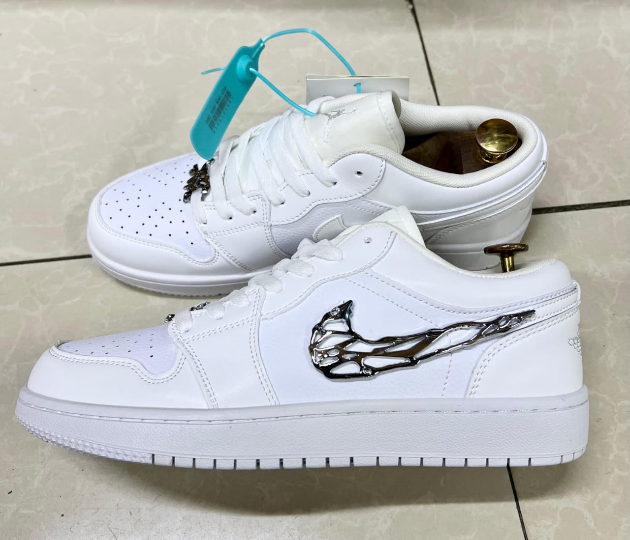 Stylish sneakers with unique detailing